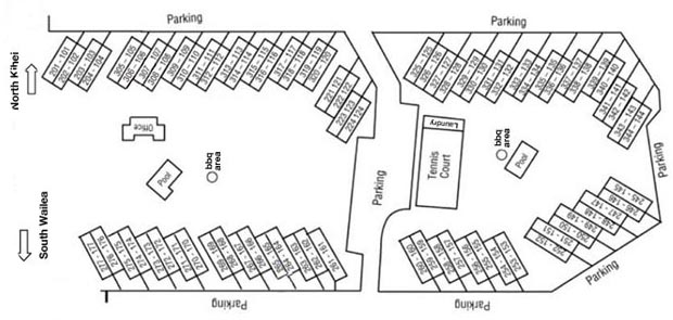 Hale Kamaole property map